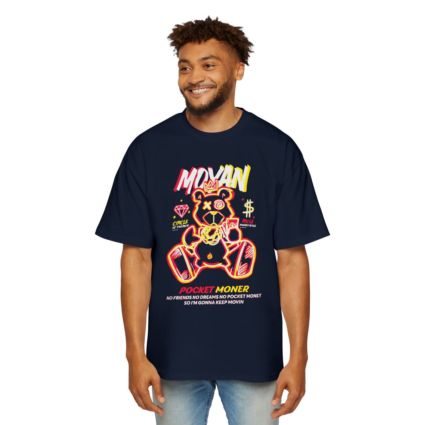 Neon Graphic Oversized Tee