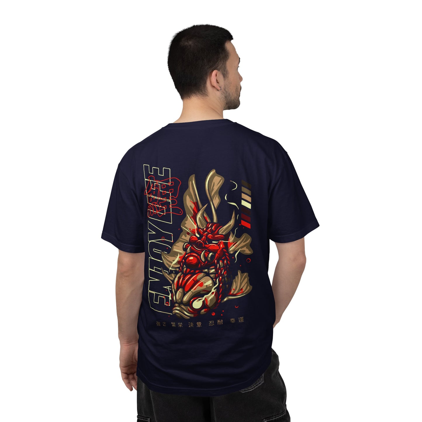 Koi Dragon Graphic T-Shirt