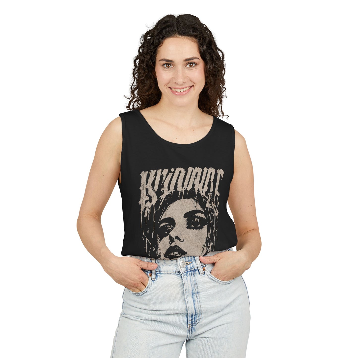 Dripping Portrait Tank Top