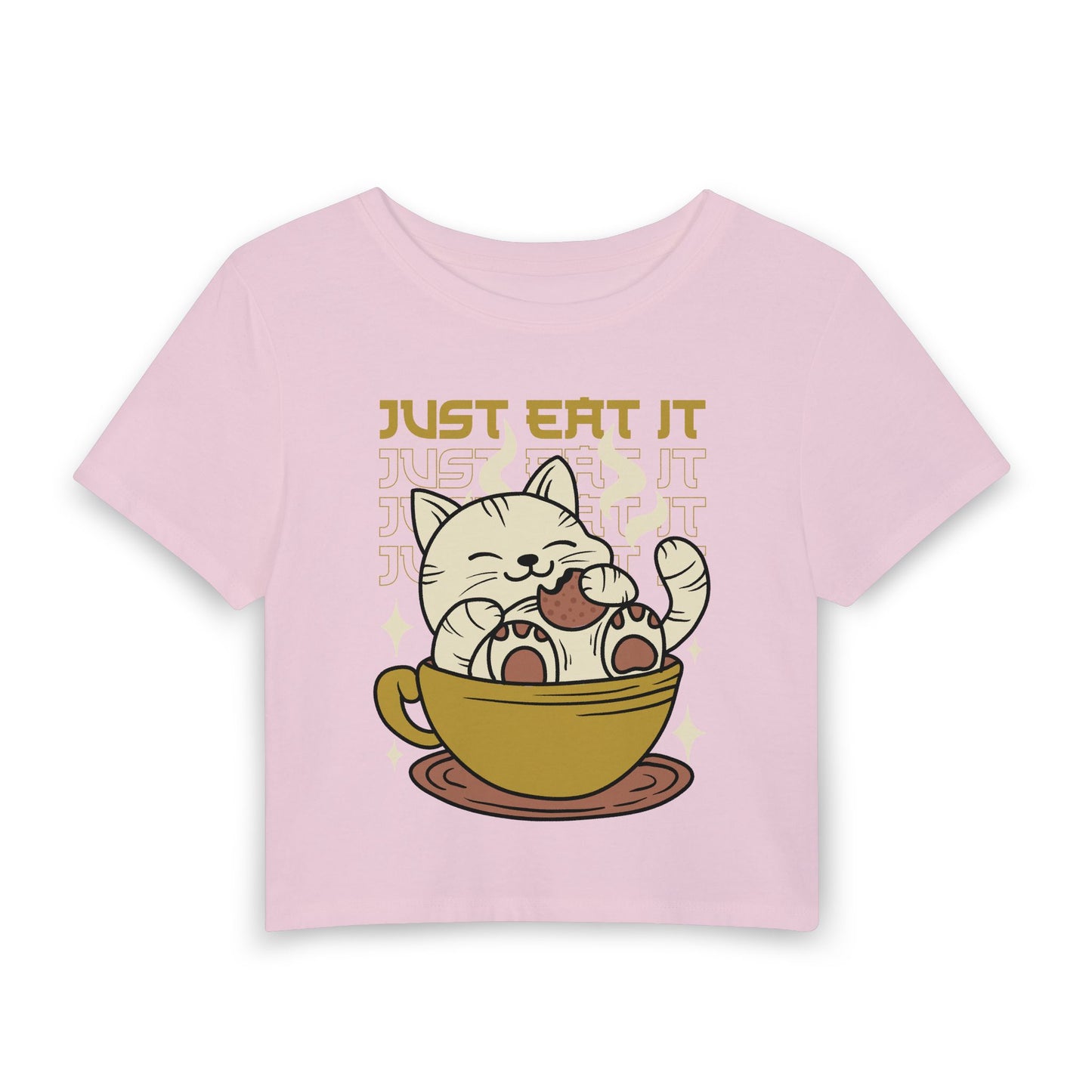 Kawaii Cat Graphic Baby-Tee