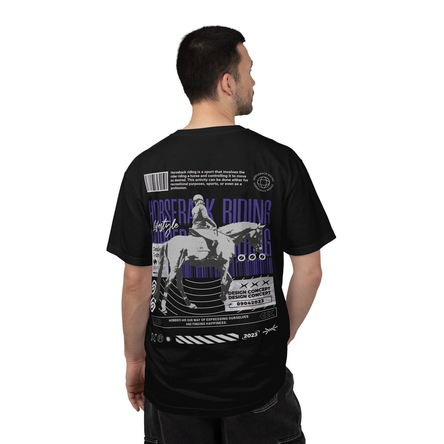 Equestrian Vintage Tech T‑Shirt