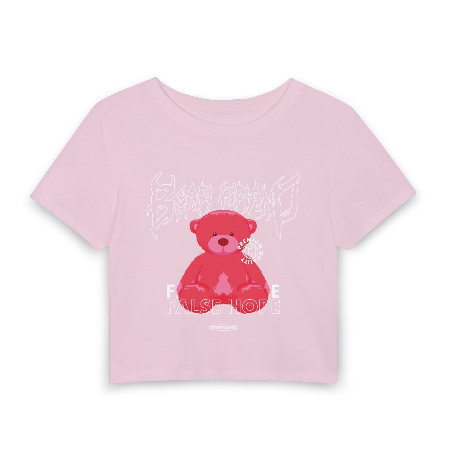Pink Band Graphic Baby Tee