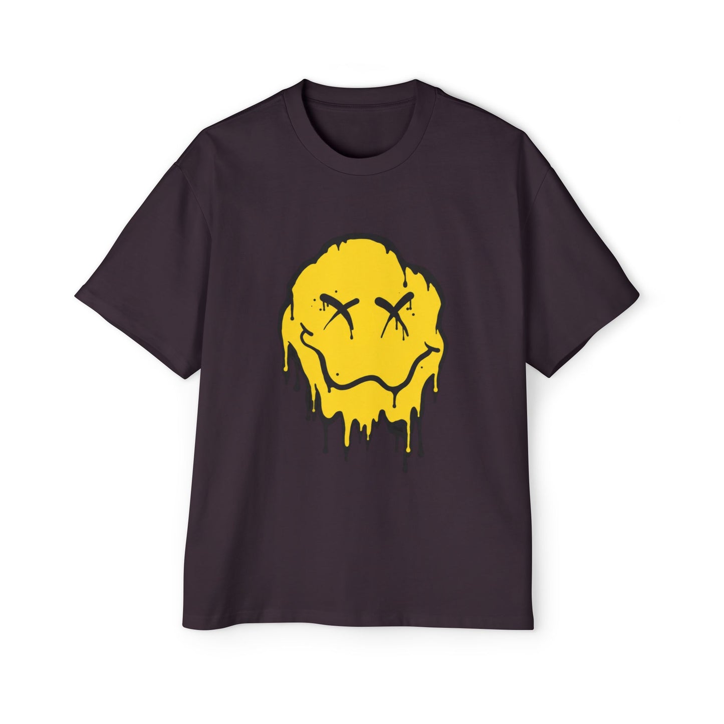 Dripping Smiley "Not Broken Anymore" Oversized Tee