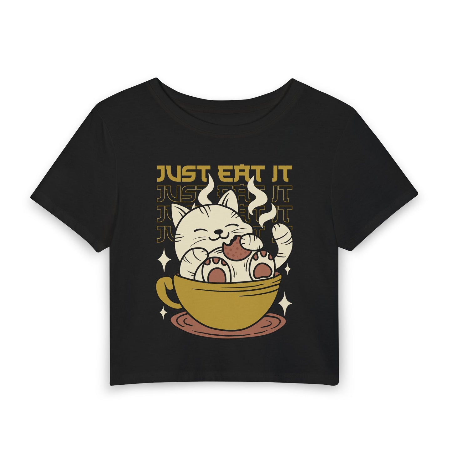 Kawaii Cat Graphic Baby-Tee