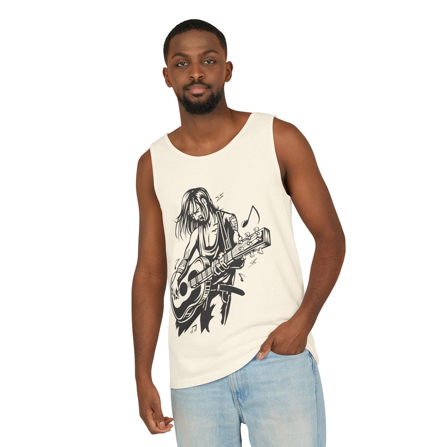 Guitarist Graphic Tank Top