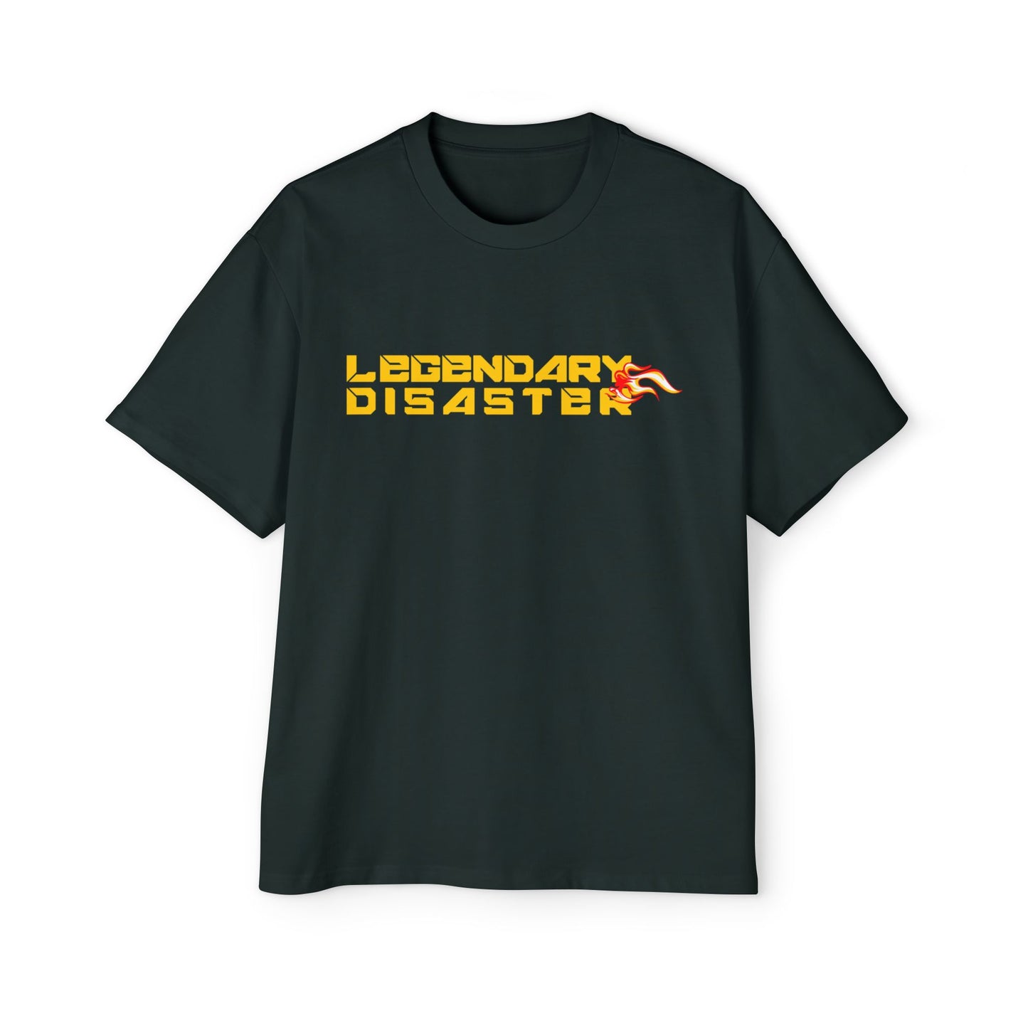 Retro Statue Graphic Men's Oversized T‑Shirt