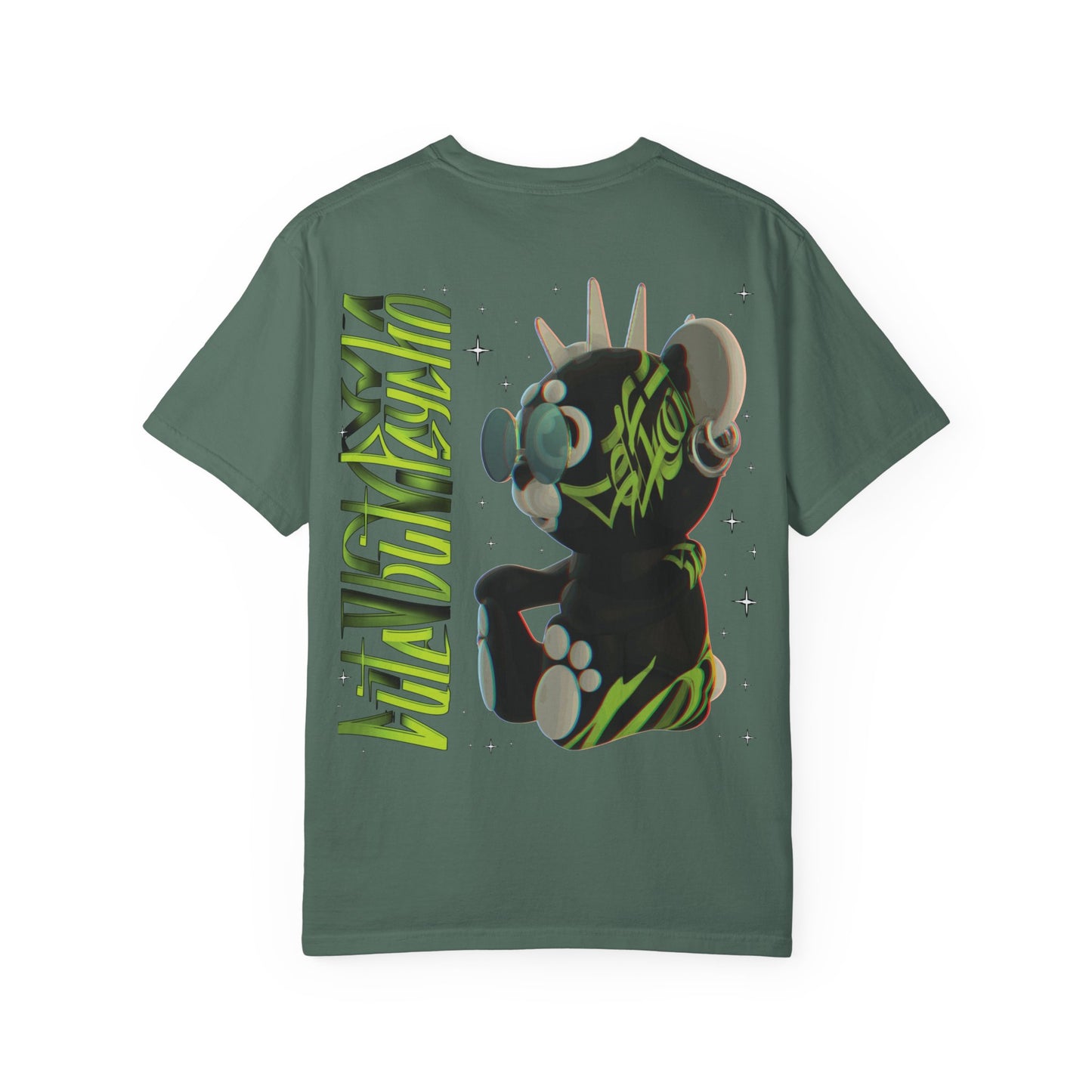 Neon Grunge Bear T-Shirt