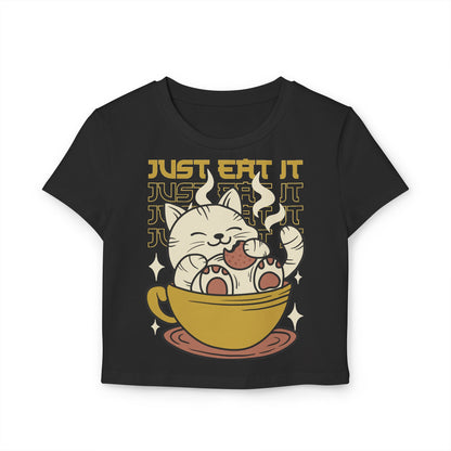 Kawaii Cat Graphic Baby-Tee