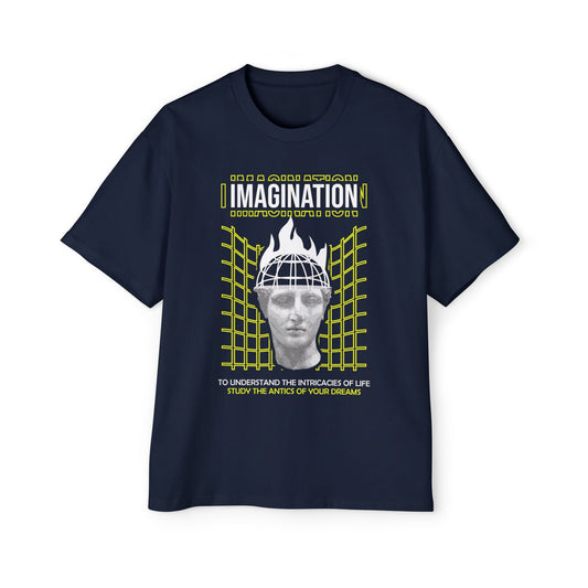 Retro Futuristic Sculpture Head T‑Shirt