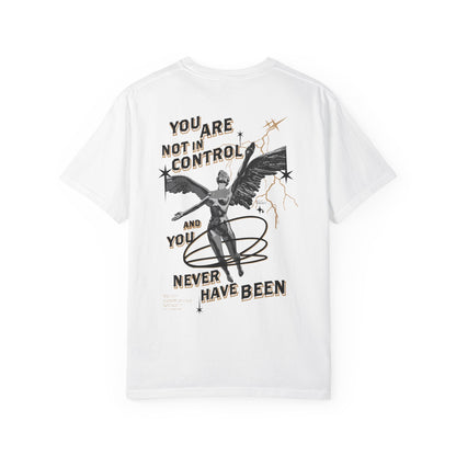 Winged Figure Graphic T-Shirt