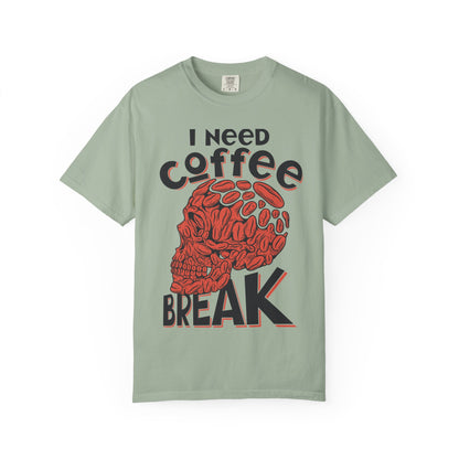 Coffee Break Skull T-Shirt