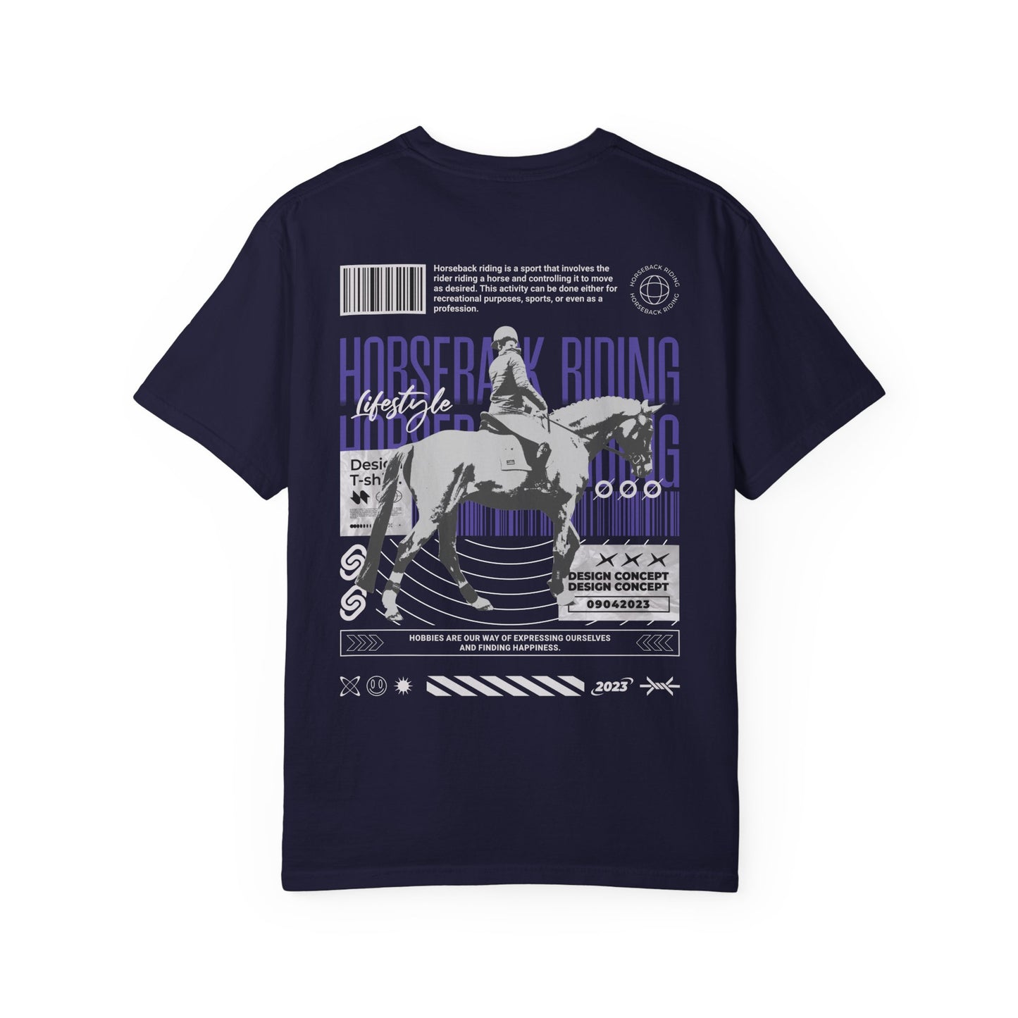 Equestrian Vintage Tech T‑Shirt