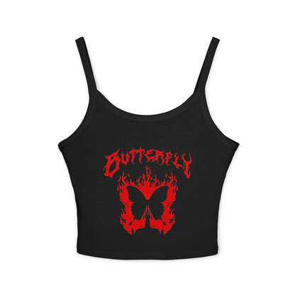 Butterfly Flames Crop Tank