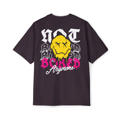 Dripping Smiley "Not Broken Anymore" Oversized Tee