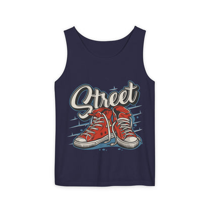 Retro Red Converse-Style Sneakers Tee