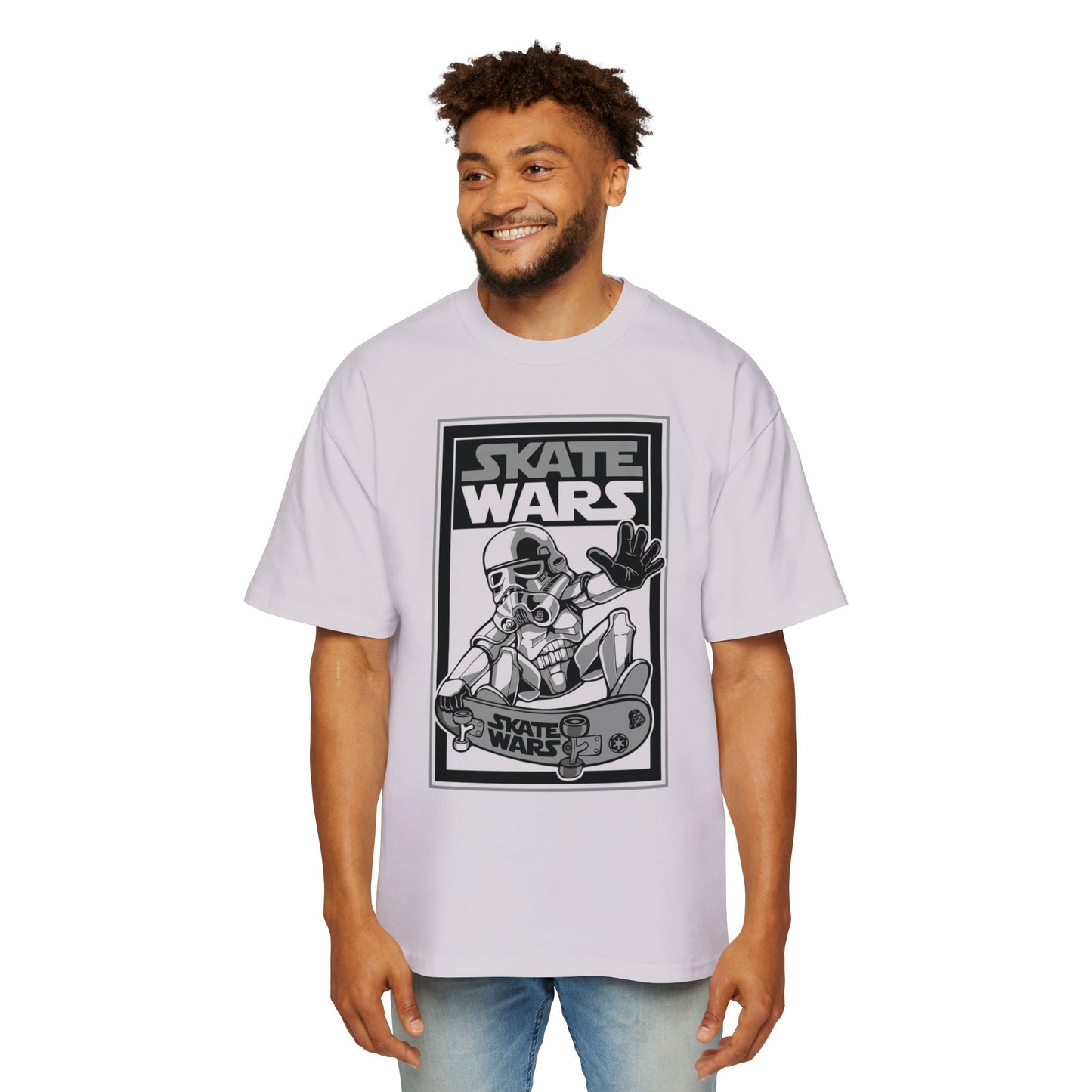 Skateboard Stormtrooper Oversized T-Shirt