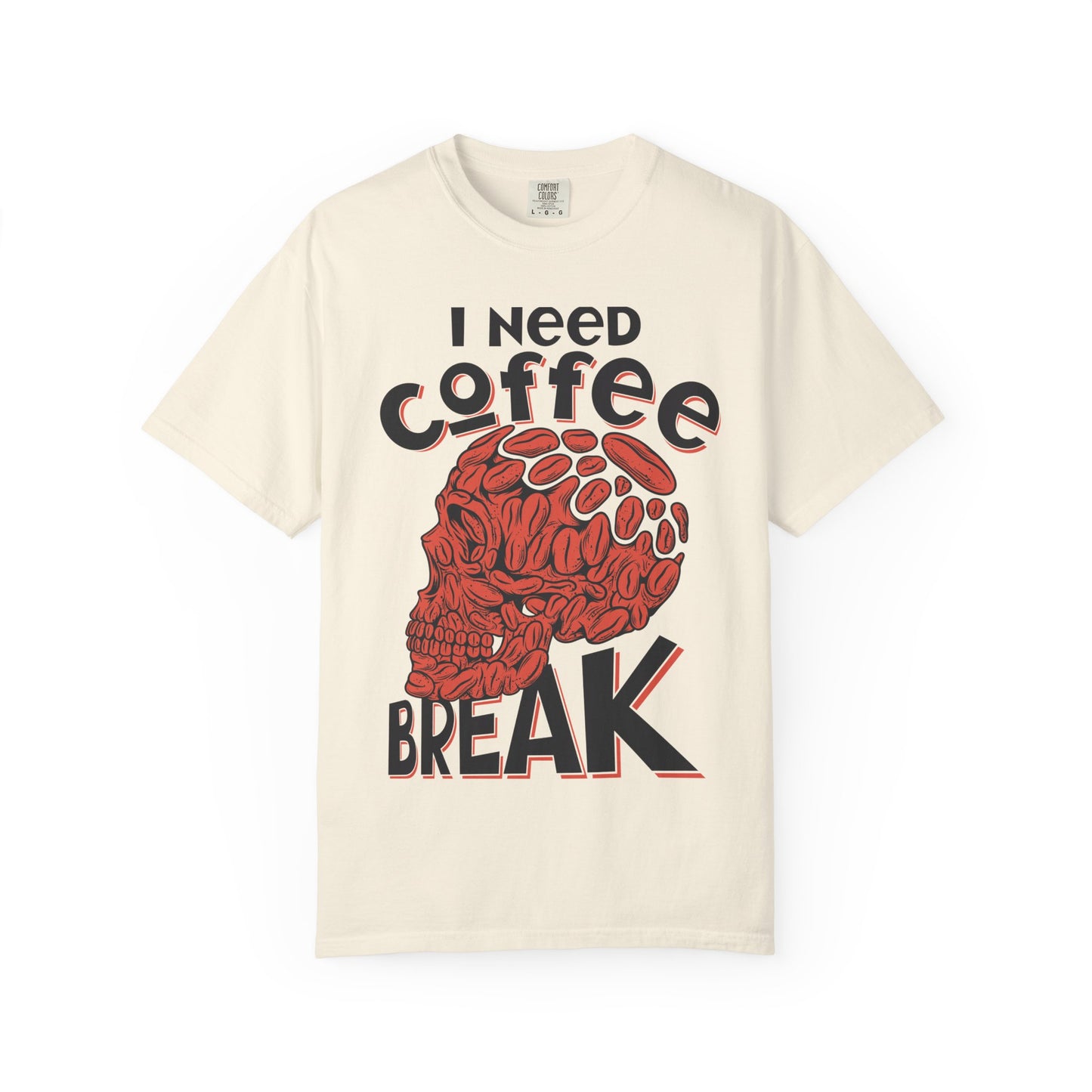 Coffee Break Skull T-Shirt