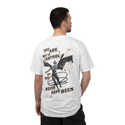 Winged Figure Graphic T-Shirt