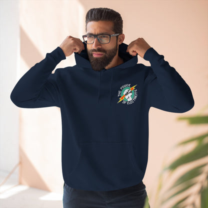 Electric Fist Retro Hoodie