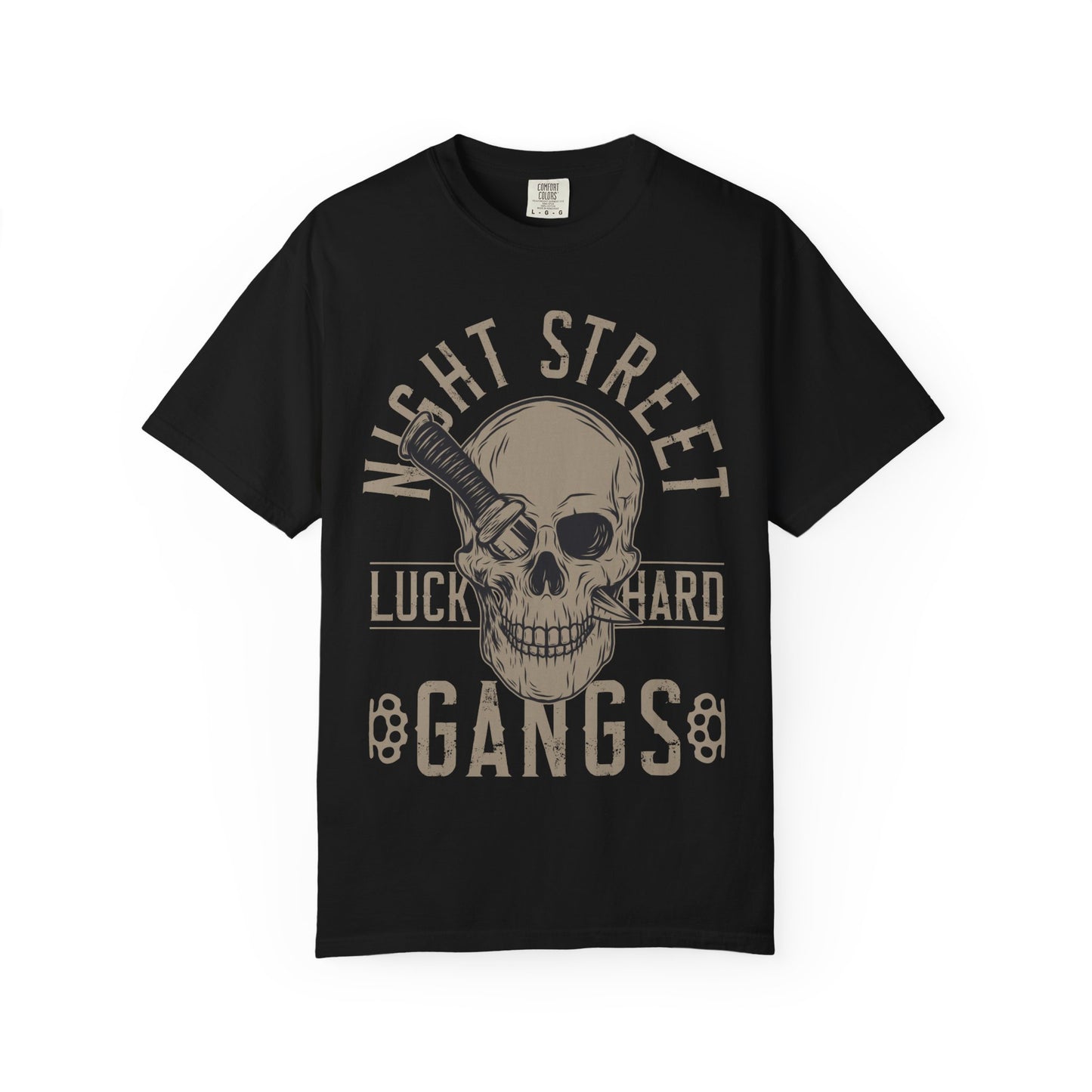 Night Street Gangs Skull T-Shirt