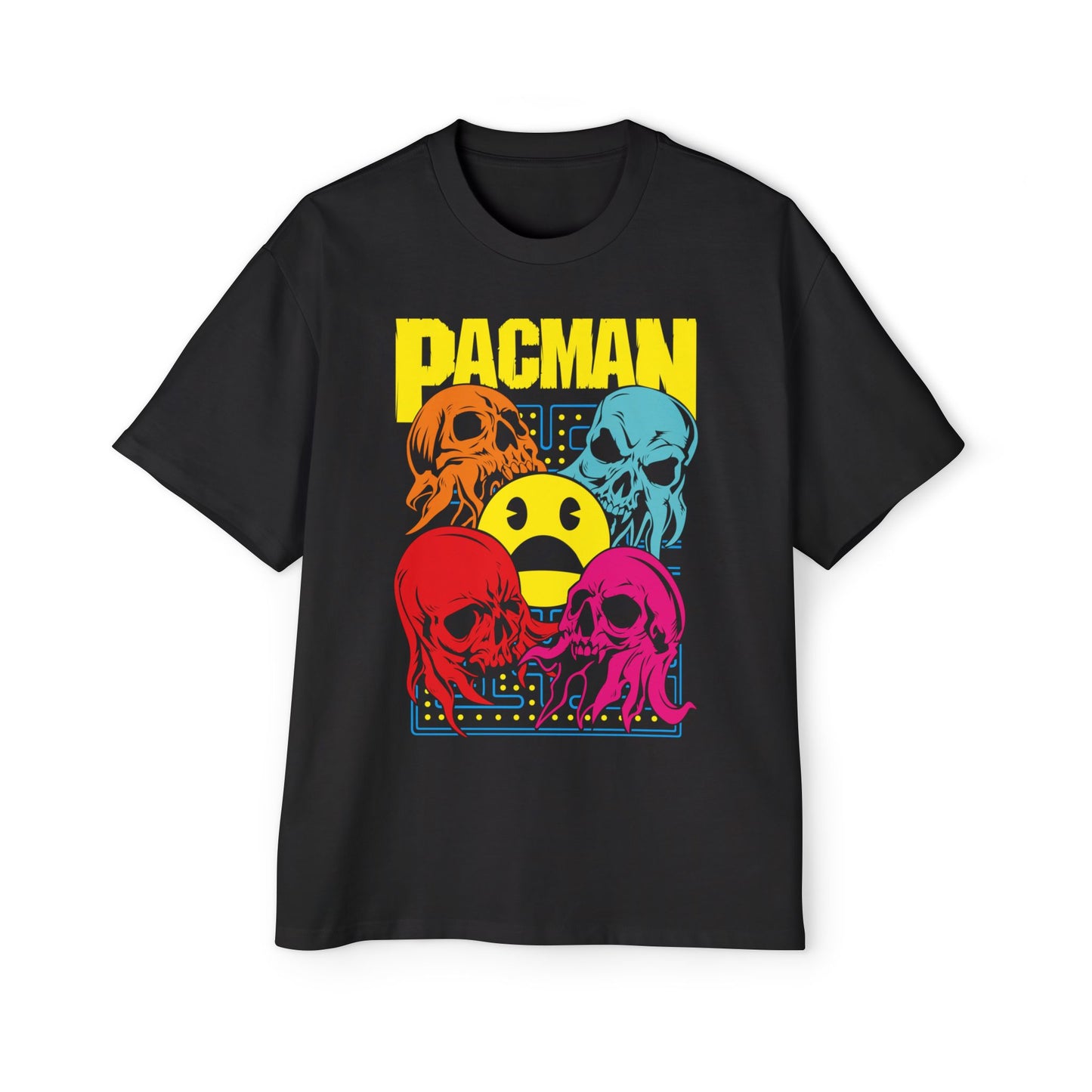 Pac-Man Skull Retro Tee