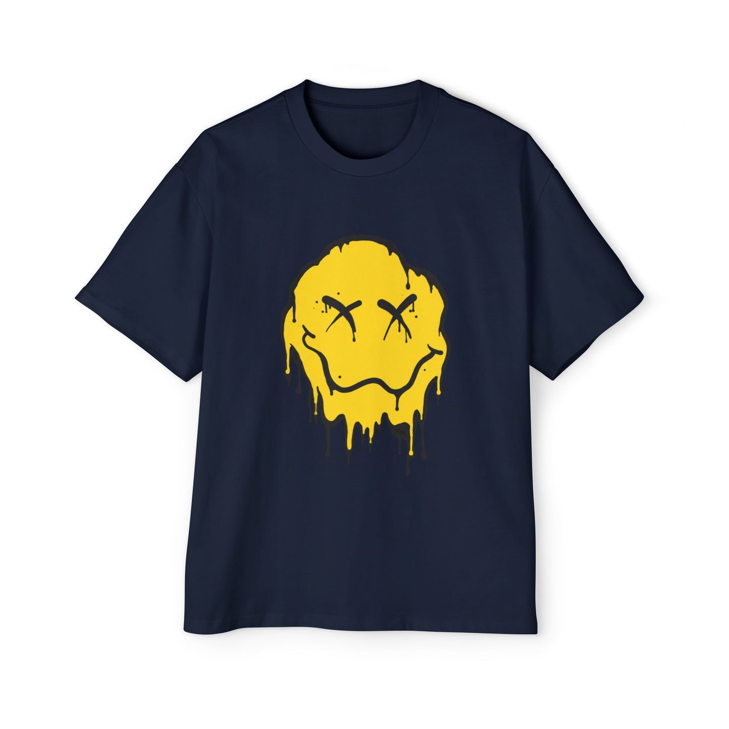 Dripping Smiley "Not Broken Anymore" Oversized Tee