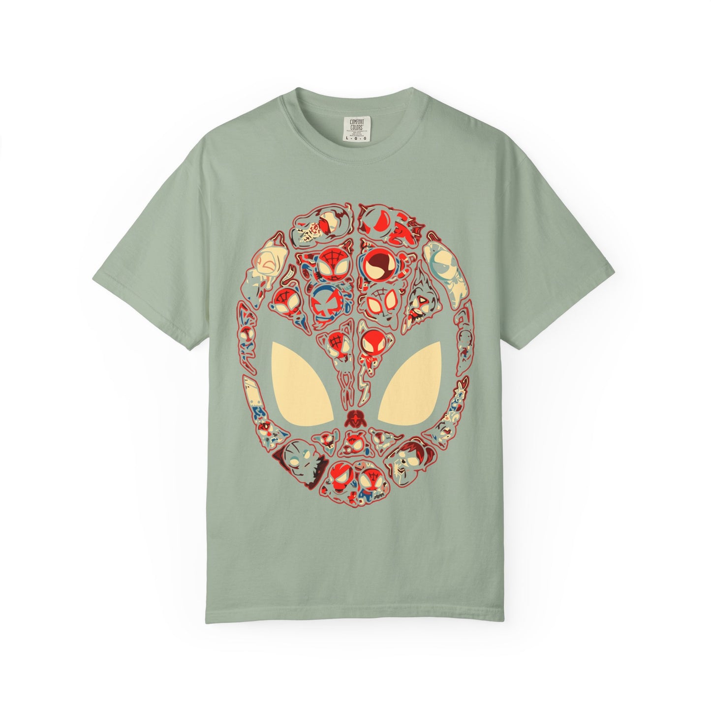 Retro Mosaic Sci‑Fi Tee