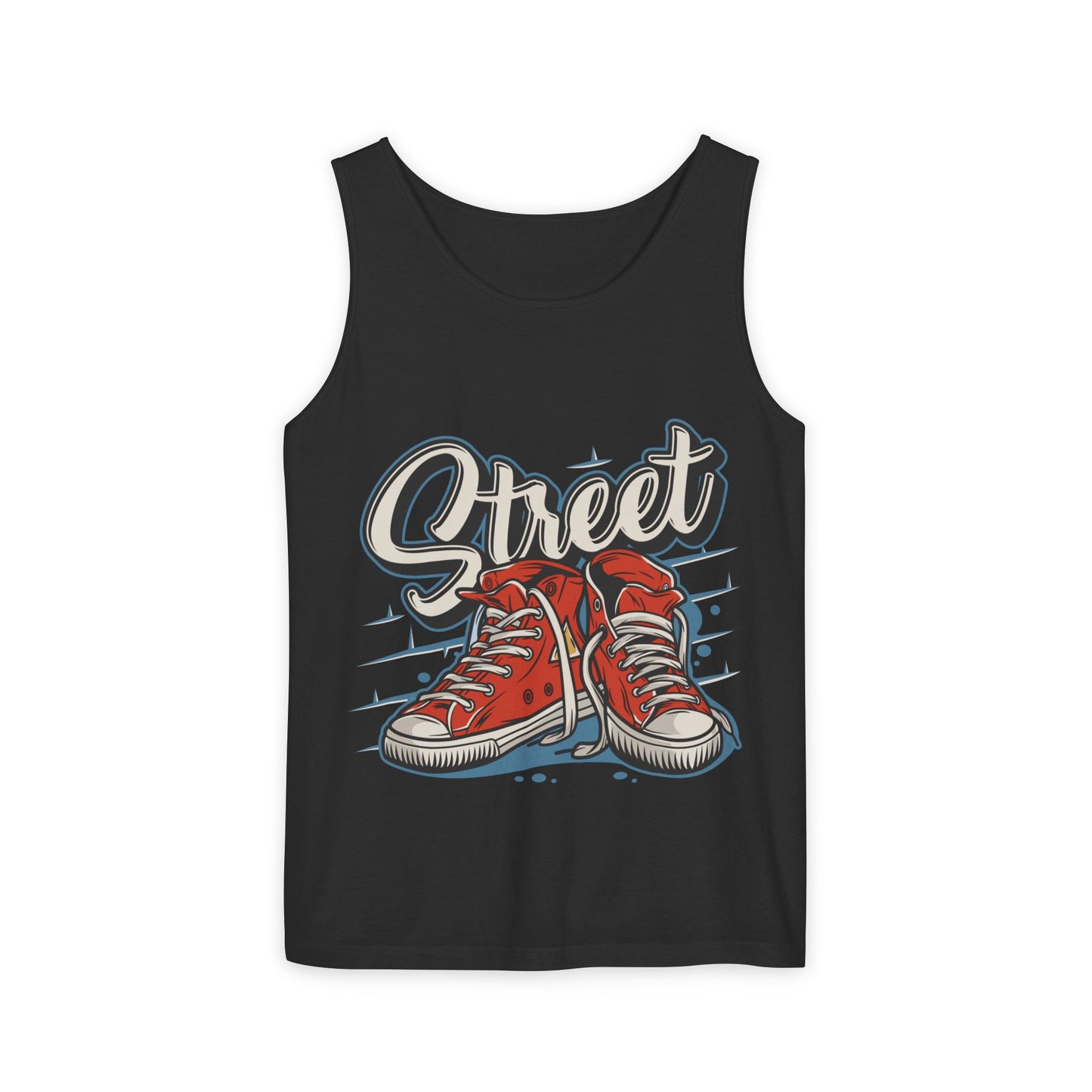 Retro Red Converse-Style Sneakers Tee
