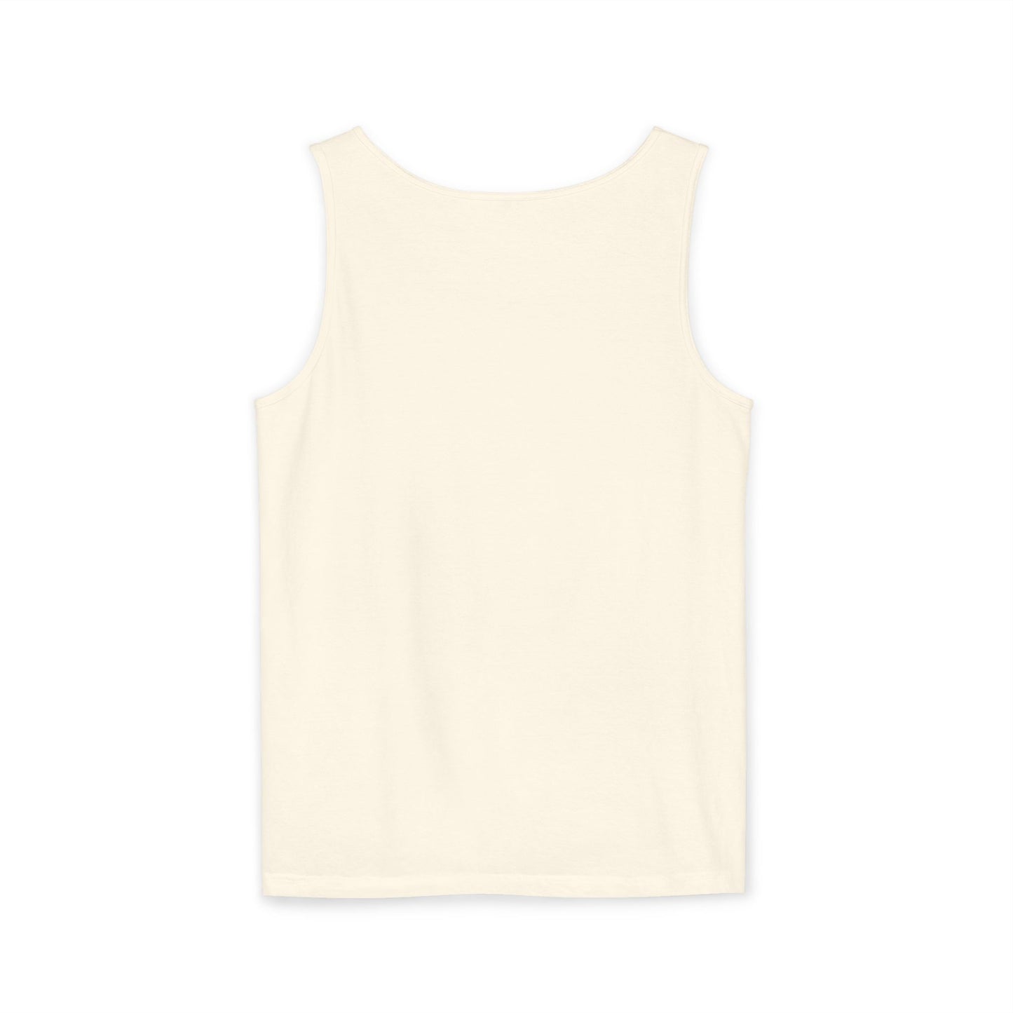 Guitar Lighthouse Graphic Tank Top — Vintage Coastal Music Art