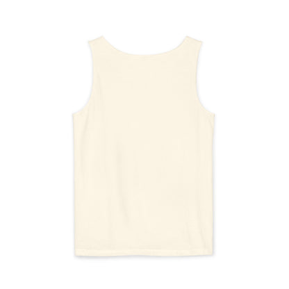 Guitar Lighthouse Graphic Tank Top — Vintage Coastal Music Art