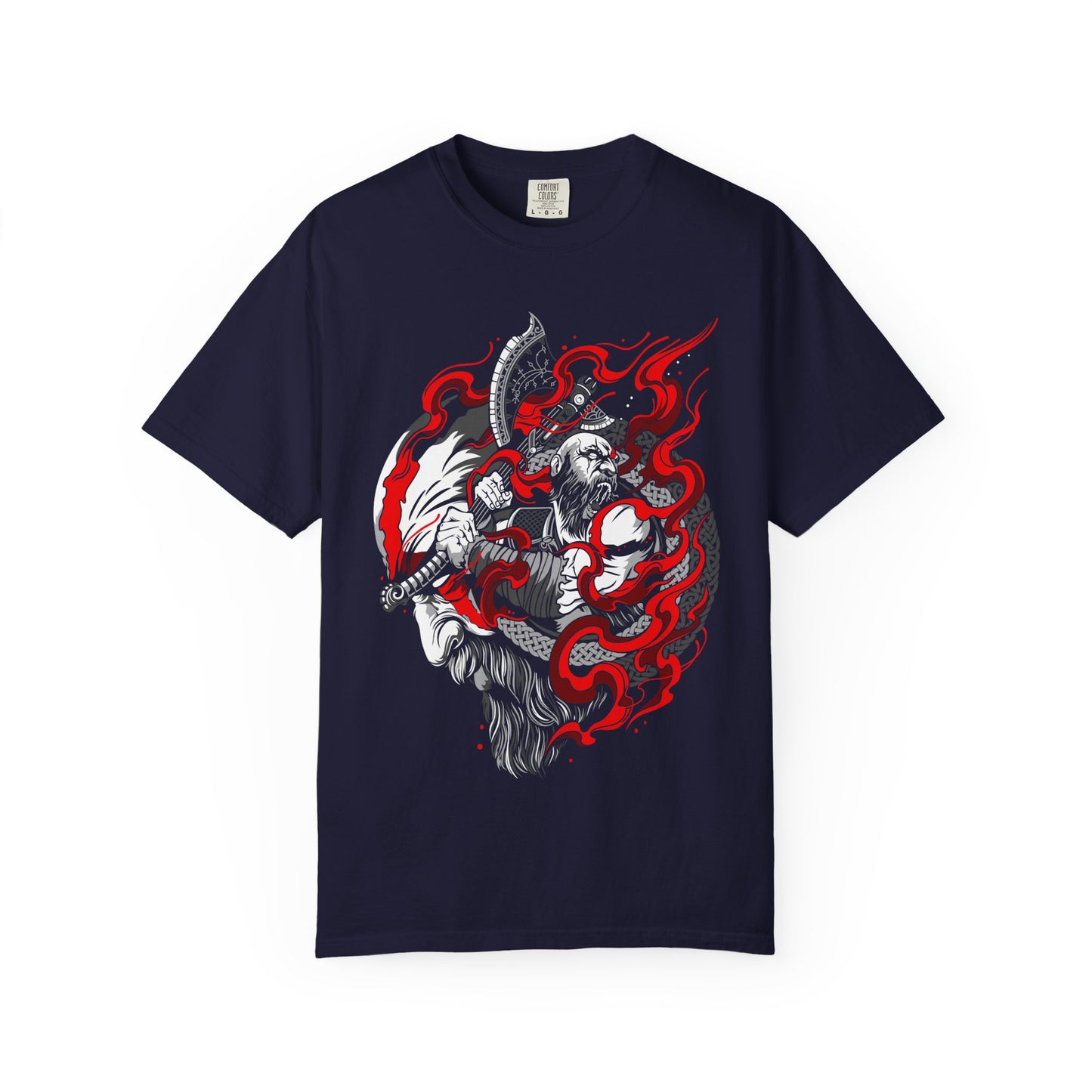 Viking Berserker Skull T-Shirt