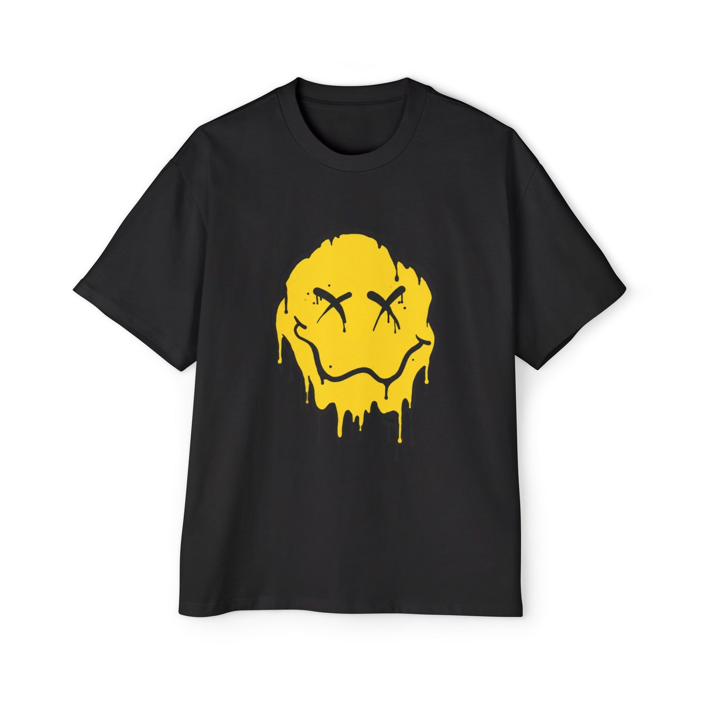 Dripping Smiley "Not Broken Anymore" Oversized Tee