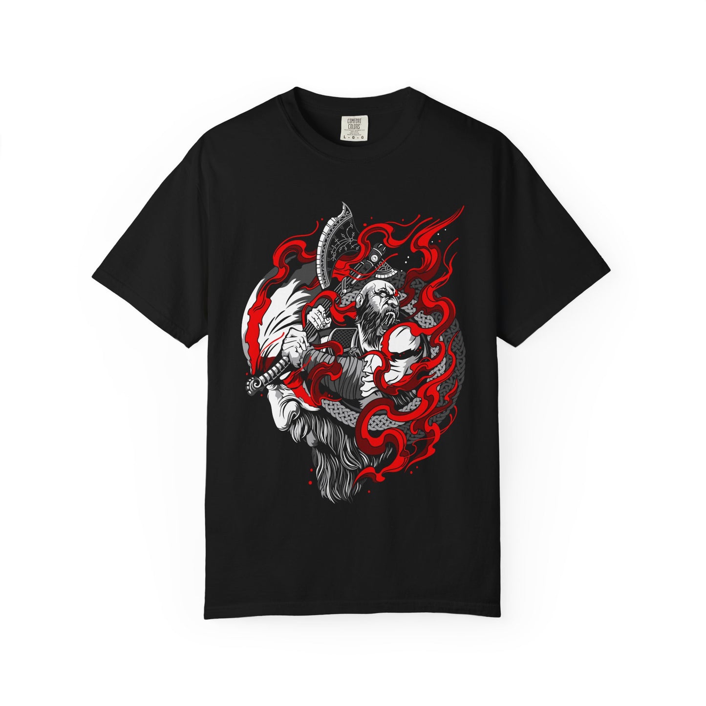 Viking Berserker Skull T-Shirt