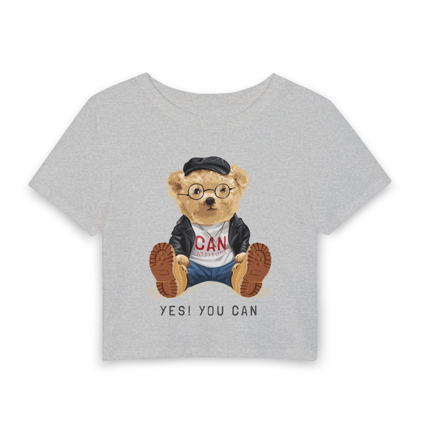 Teddy Bear Crop Tee