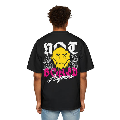 Dripping Smiley "Not Broken Anymore" Oversized Tee