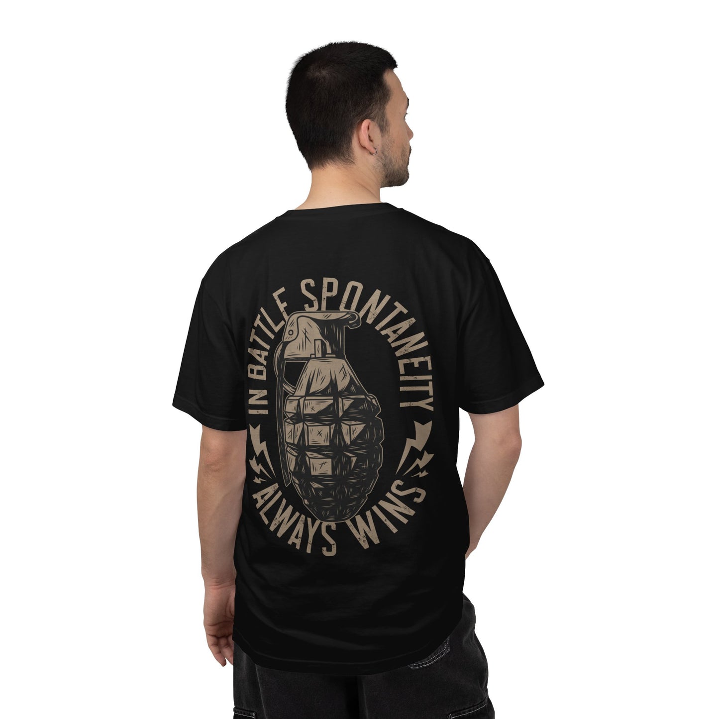 Grenade Print Graphic T-Shirt