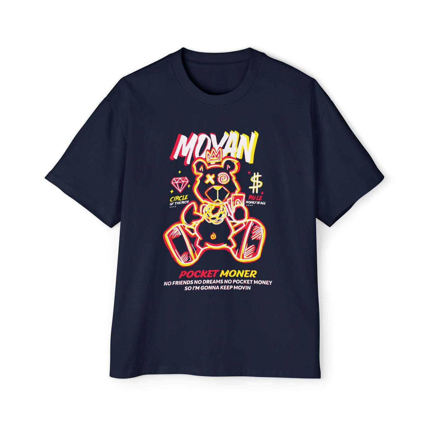 Neon Graphic Oversized Tee