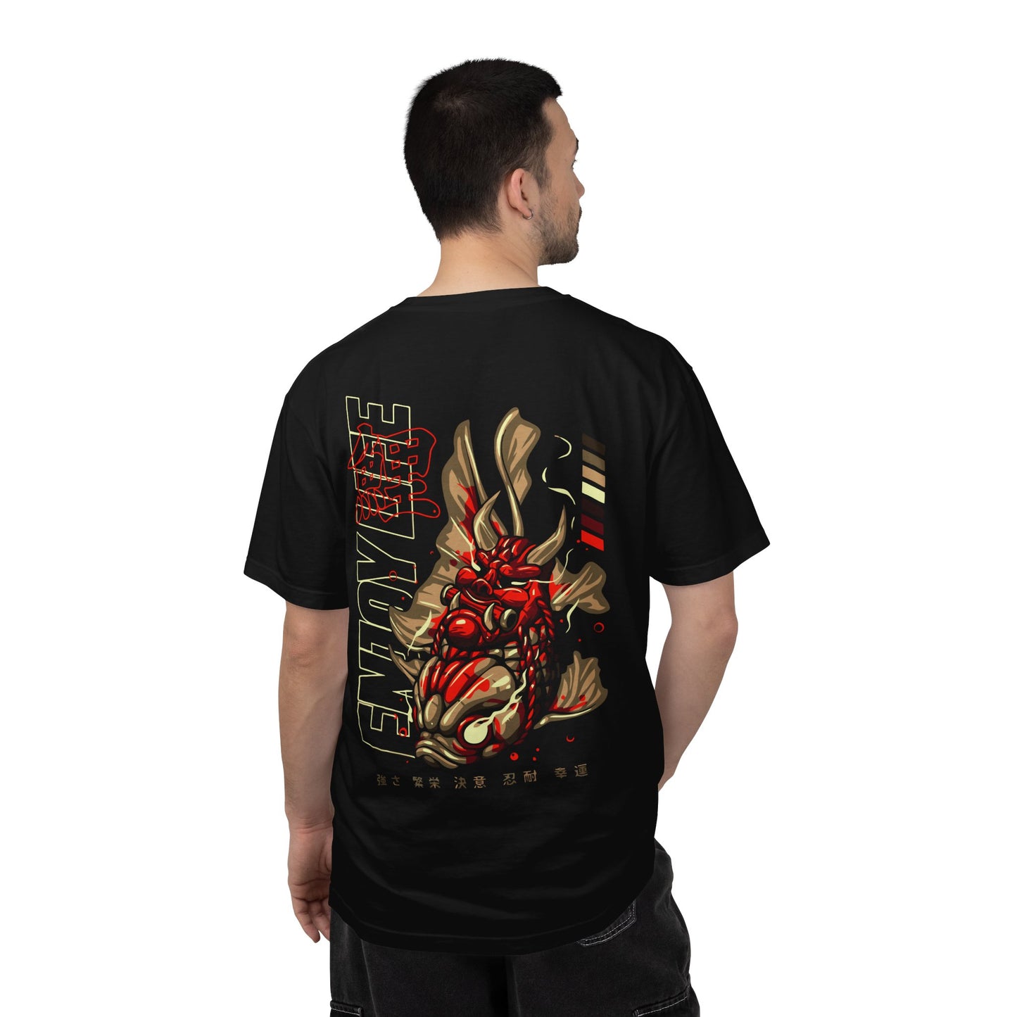 Koi Dragon Graphic T-Shirt