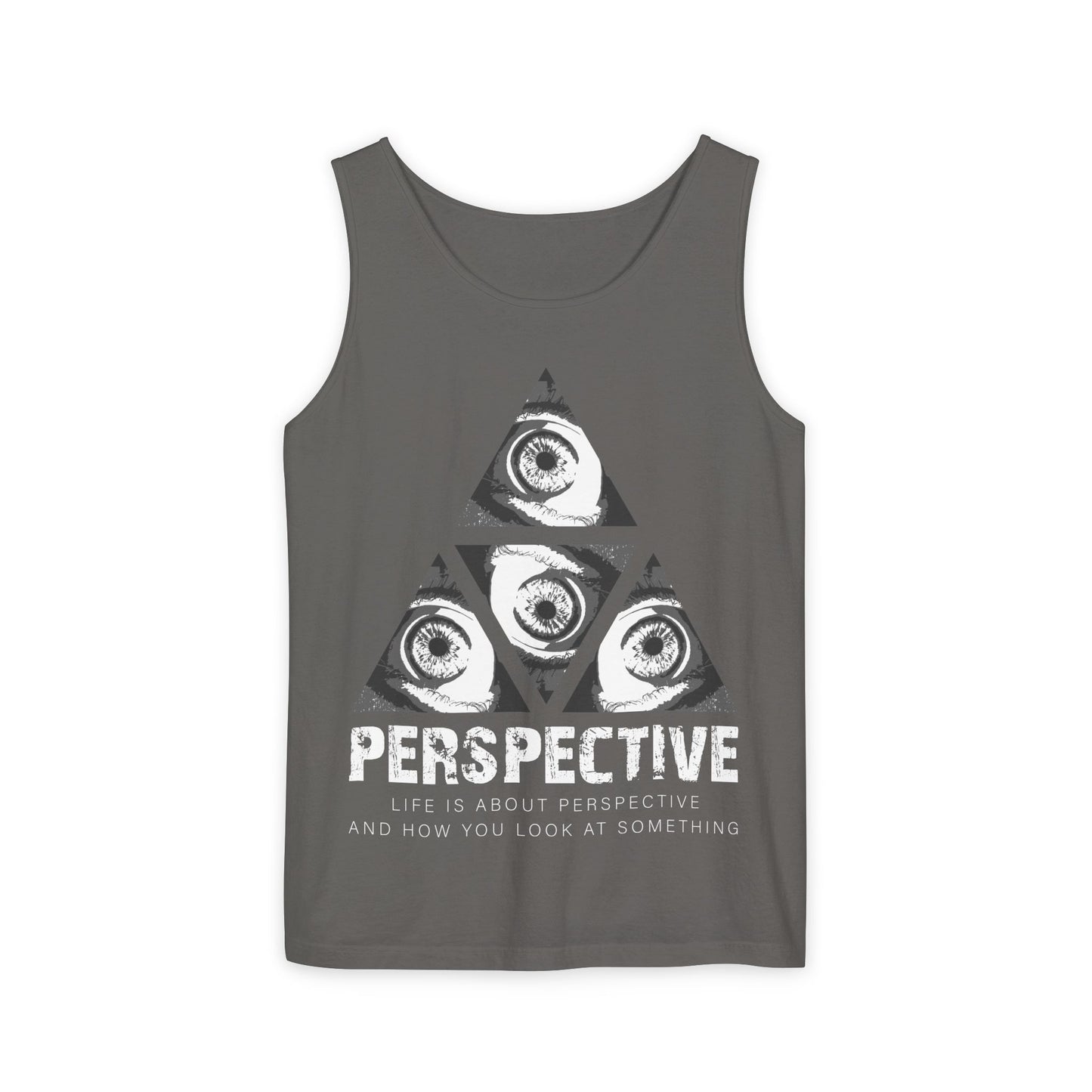 Tri-Eye Pyramid Graphic Top