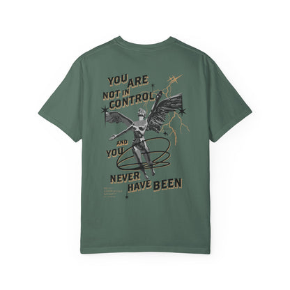 Winged Figure Graphic T-Shirt