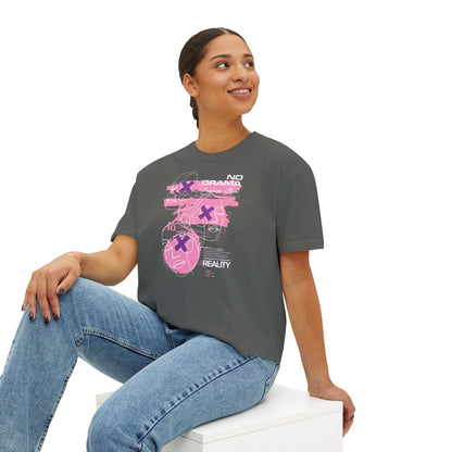 Pink Retro Graphic Boxy T-Shirt