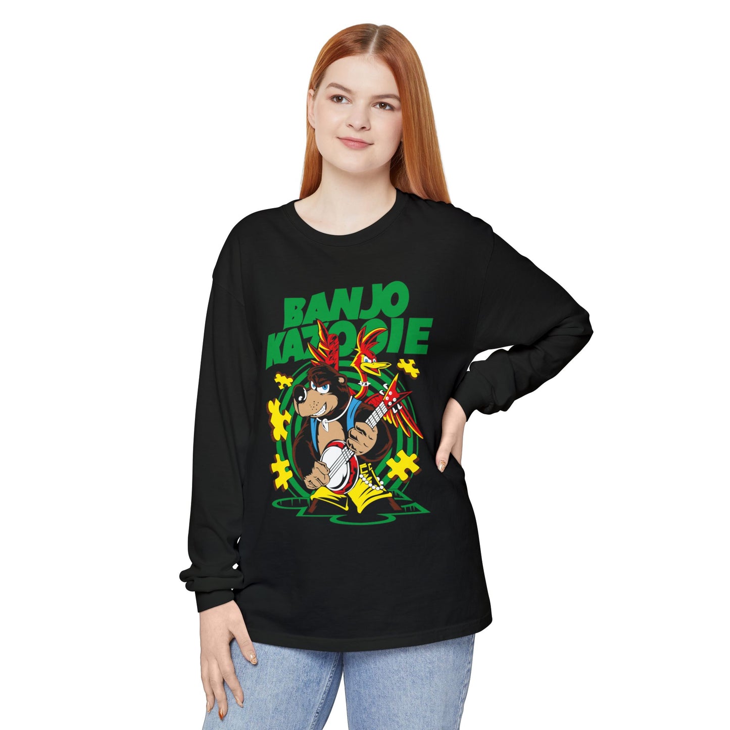 Banjo Kazooie Graphic Long Sleeve Tee
