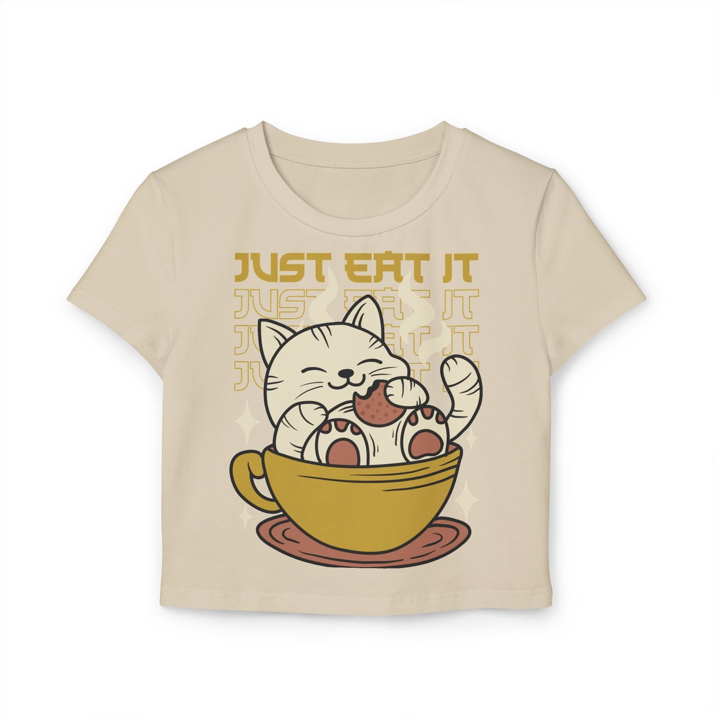 Kawaii Cat Graphic Baby-Tee