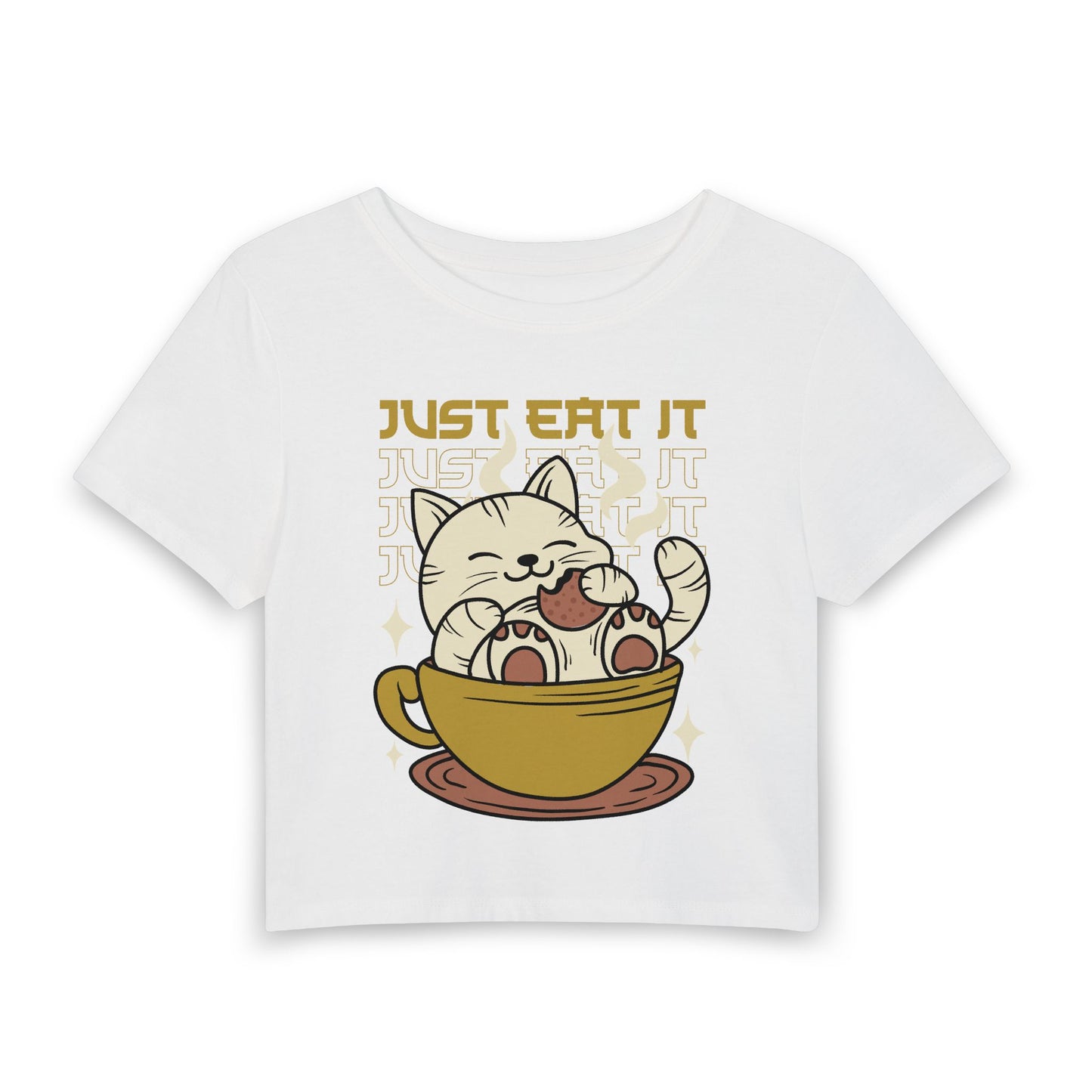 Kawaii Cat Graphic Baby-Tee