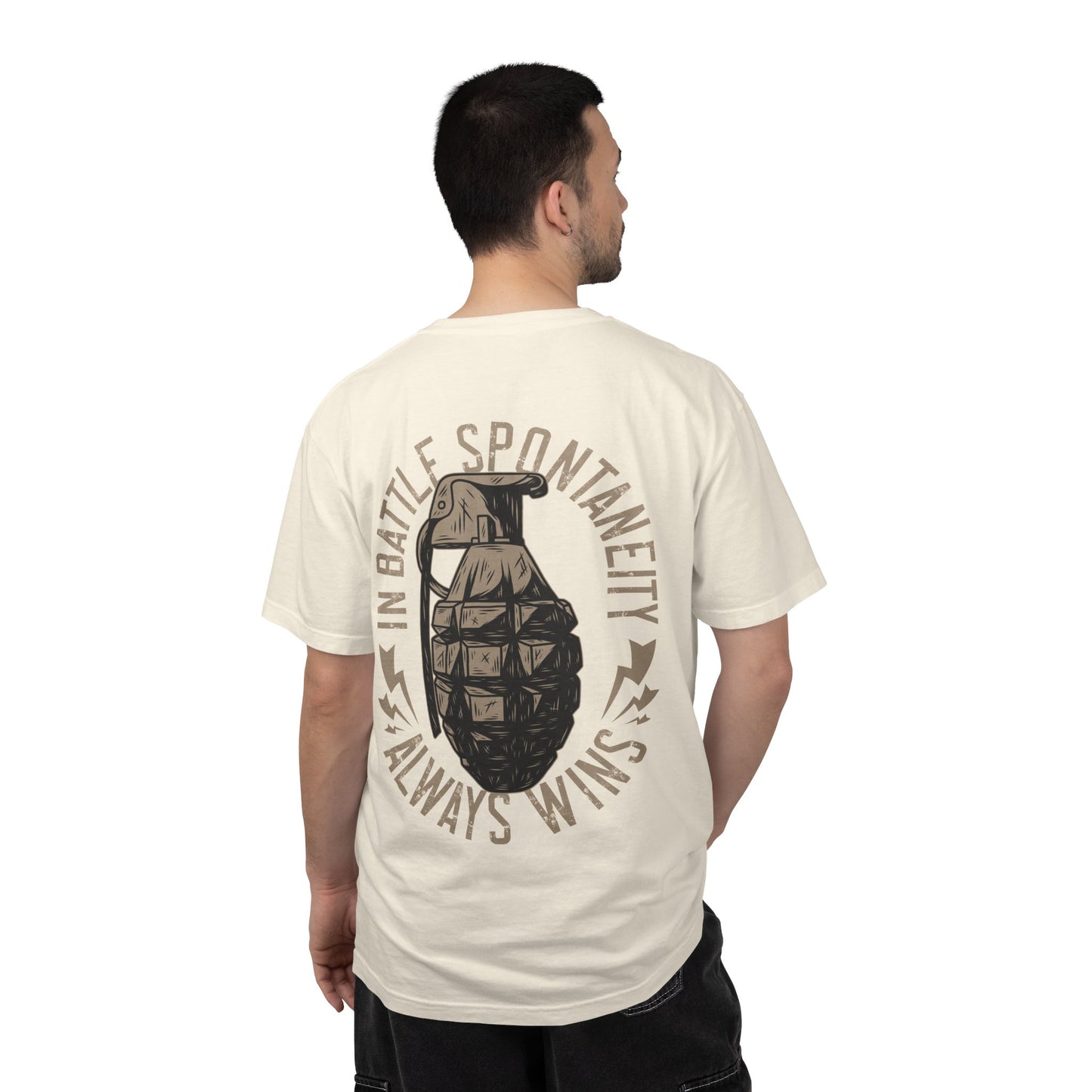 Grenade Print Graphic T-Shirt