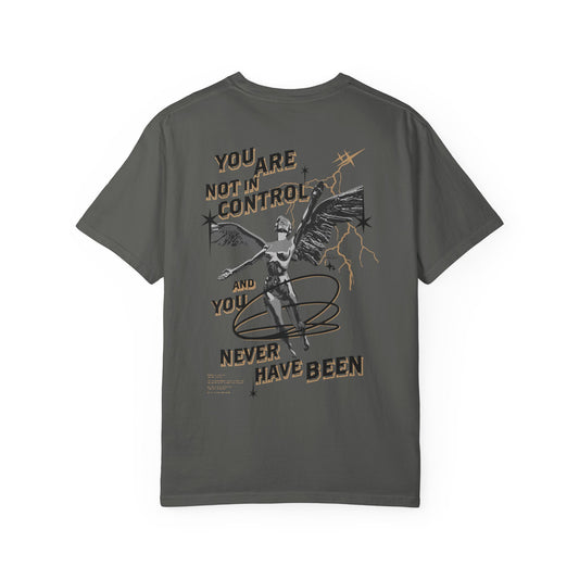 Winged Figure Graphic T-Shirt