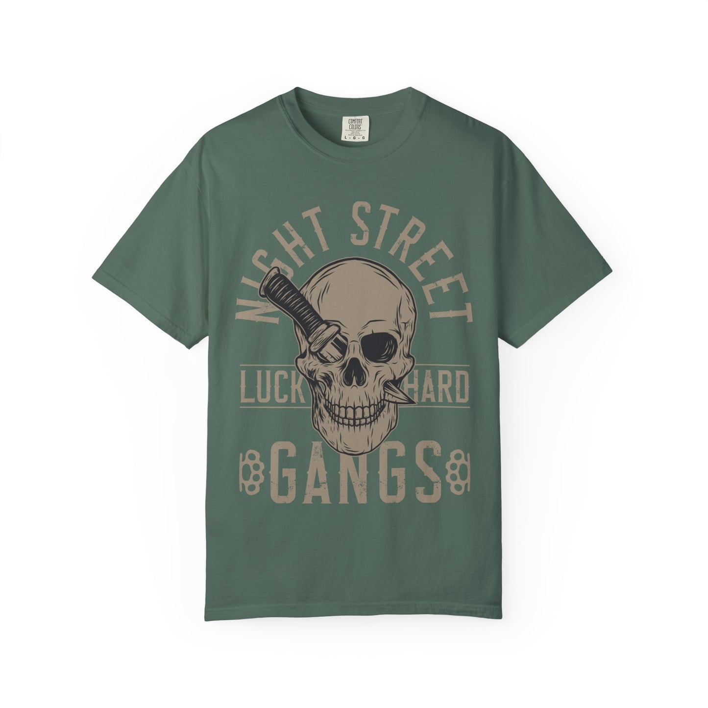 Night Street Gangs Skull T-Shirt