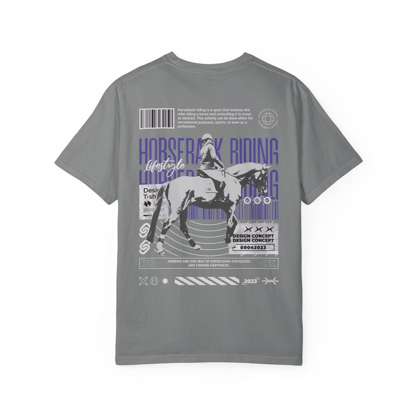 Equestrian Vintage Tech T‑Shirt