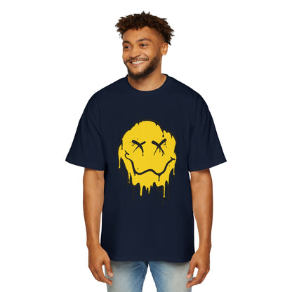 Dripping Smiley "Not Broken Anymore" Oversized Tee
