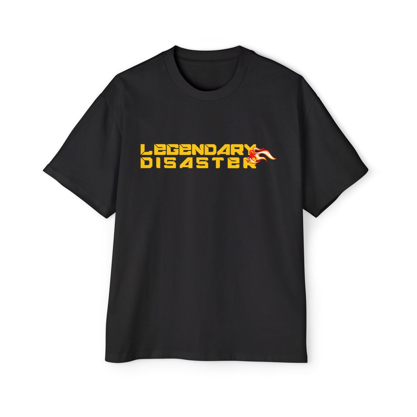 Retro Statue Graphic Men's Oversized T‑Shirt
